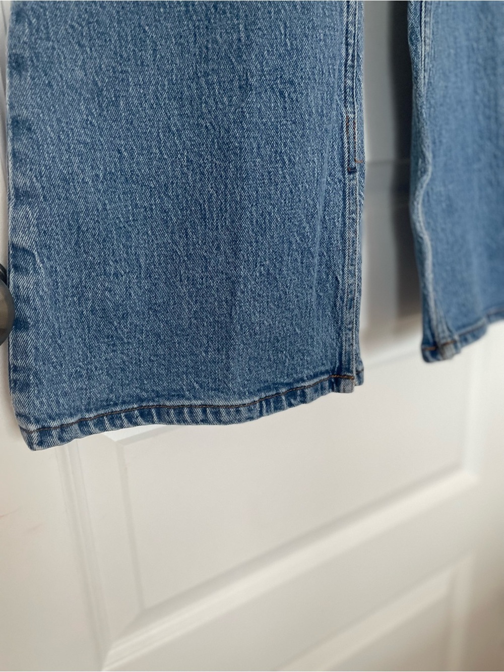 Abercrombie Vintage High-Rise Flare Curve Love Jeans, size 4 short - Picture 3 of 6